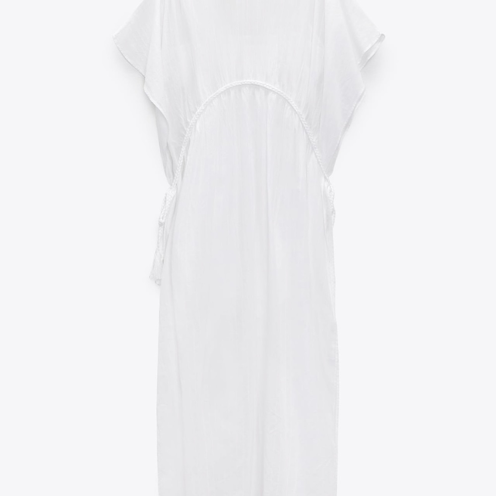 Zara limited edition cotton kaftan dress you can’t miss - Picture 8 of 10